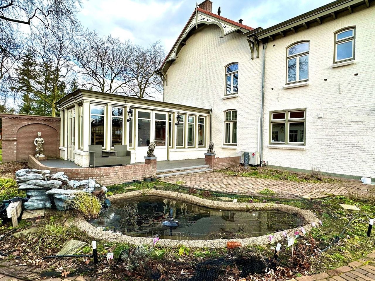 De serre van het huis (foto: Giesbers& De Kort).