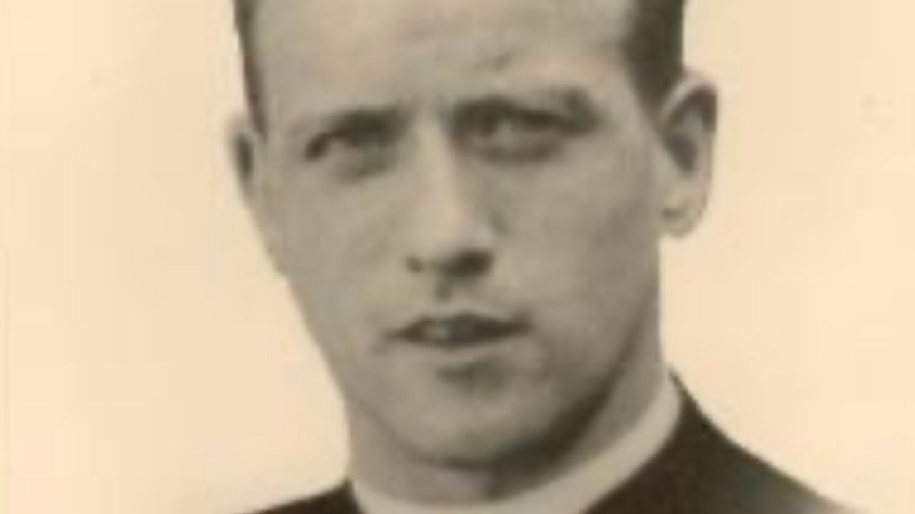 Kapelaan Harry Kock (1910-1944) priester in Welberg (foto: archief) 