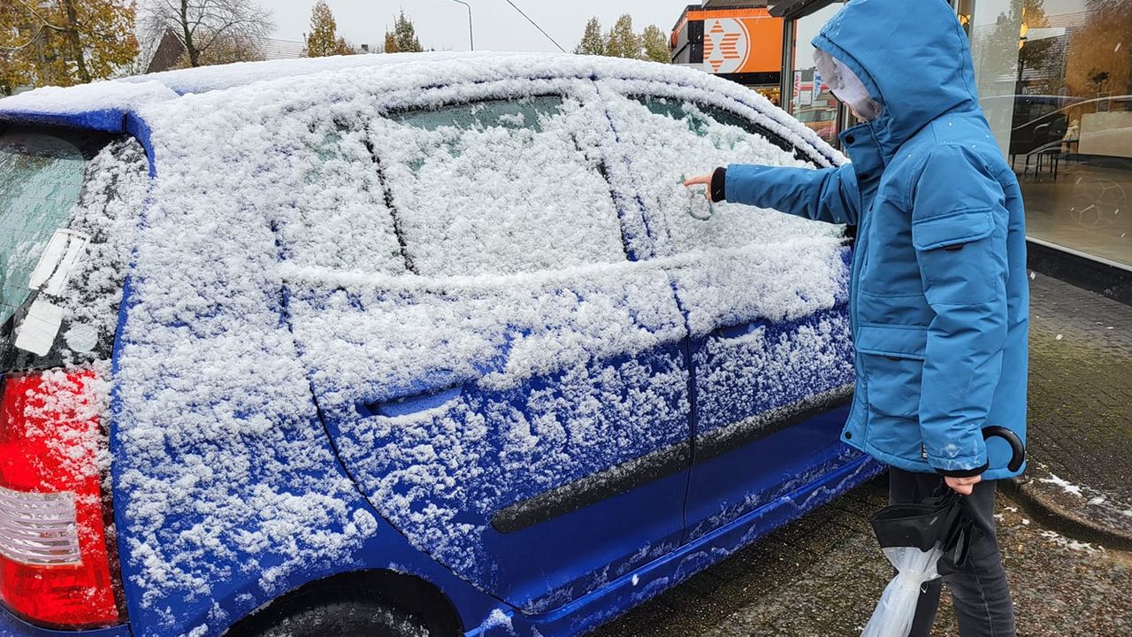 Sneeuw in Uden (foto: Ineke Bunink).