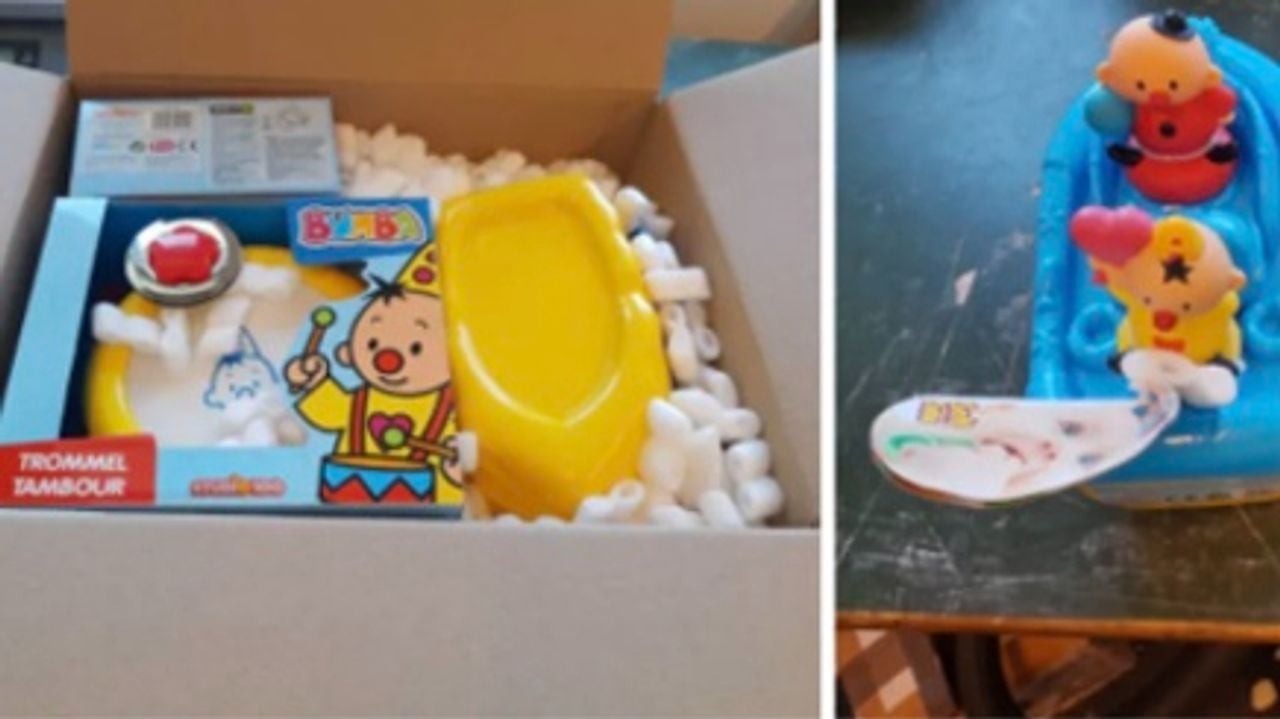 Belgisch speelgoed met daarin drugs verstopt (foto: Belgische Douane)