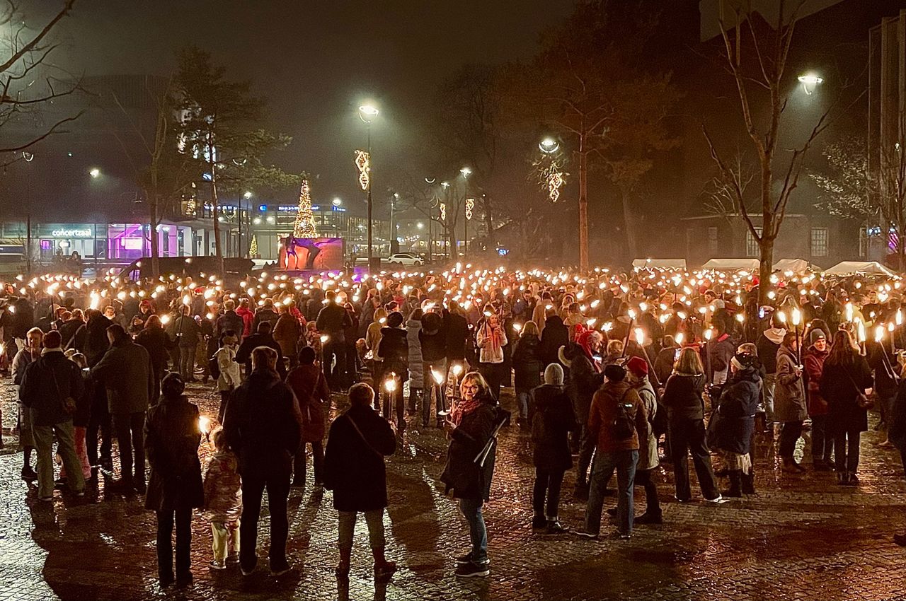 Fakkels voor Vrede 2024 (foto: Eva de Schipper).