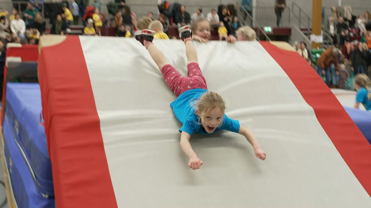 Blij dat ik glij (foto: Omroep Brabant).