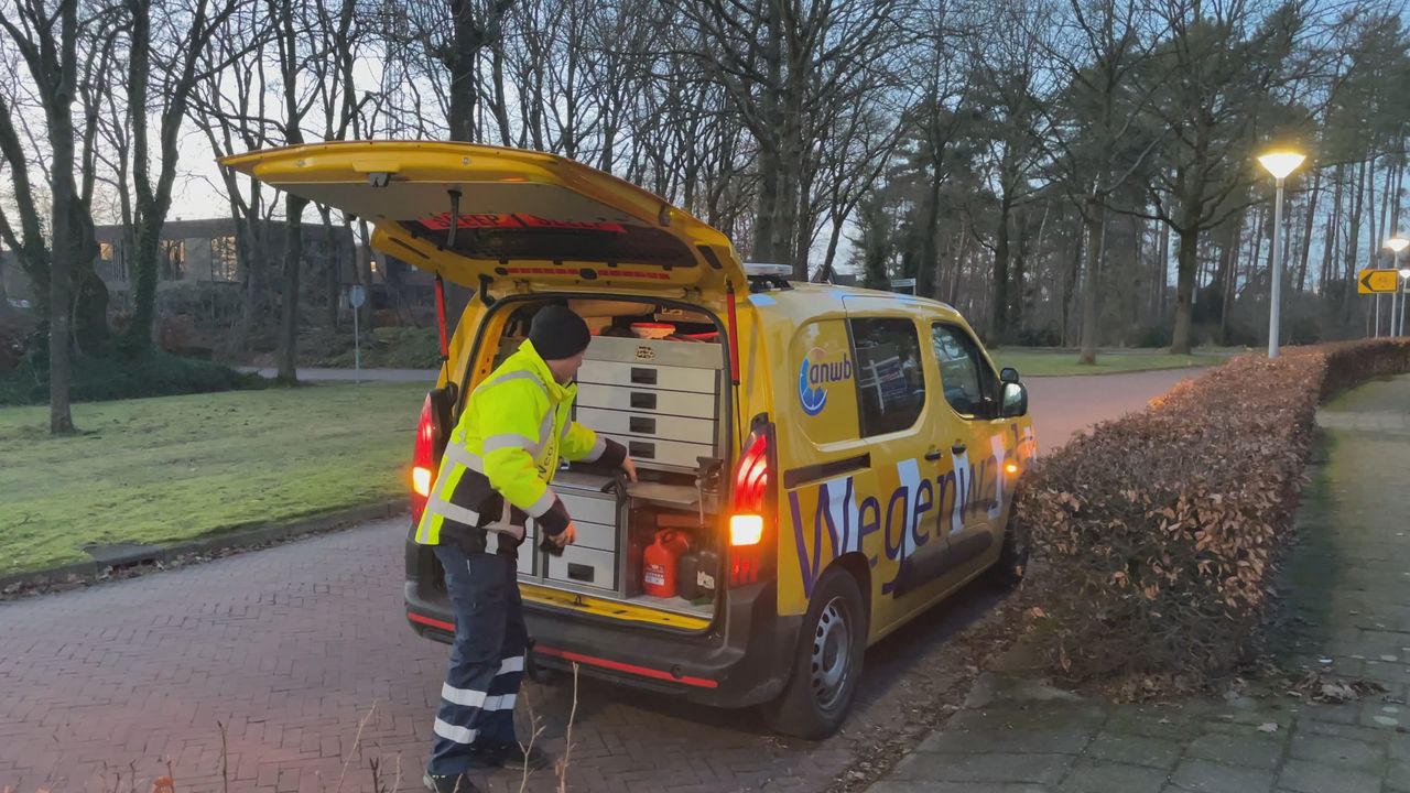 Het is een drukke avond voor Sjors Wijbenga.