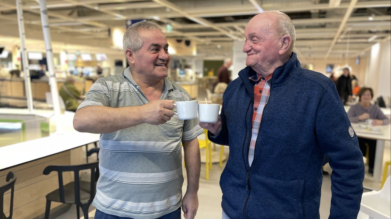 Ismail en Wim (foto: Raymond Merkx).
