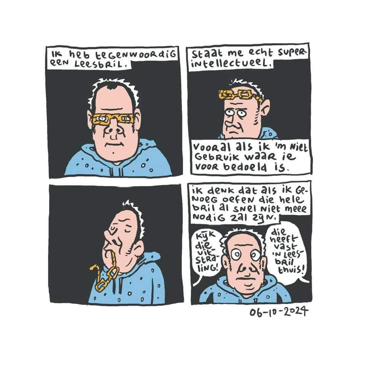 Een van de cartoons van Michiel van de Pol.