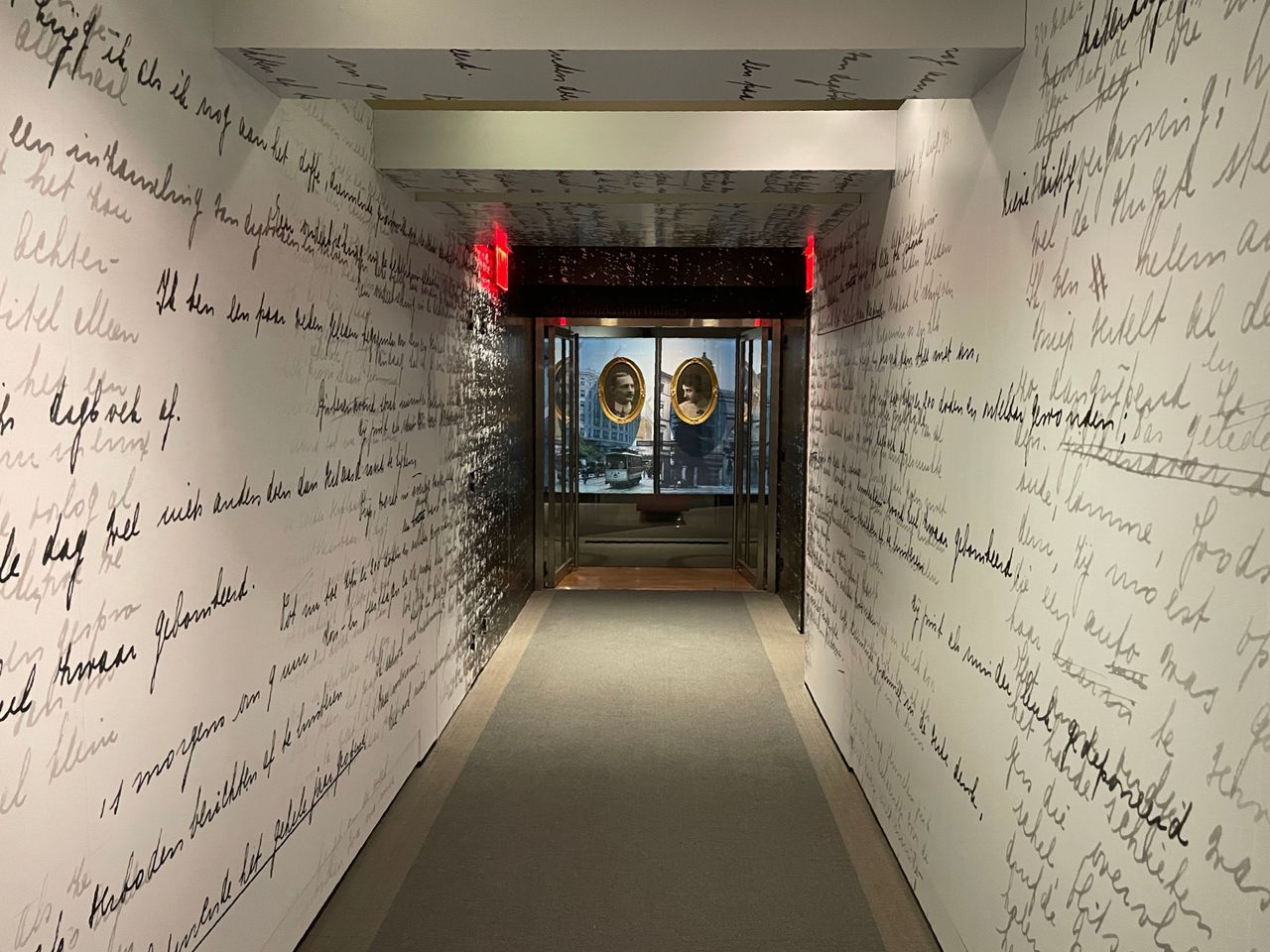 Een onderdeel van de tentoonstelling in New York (foto: Eric Goossens)