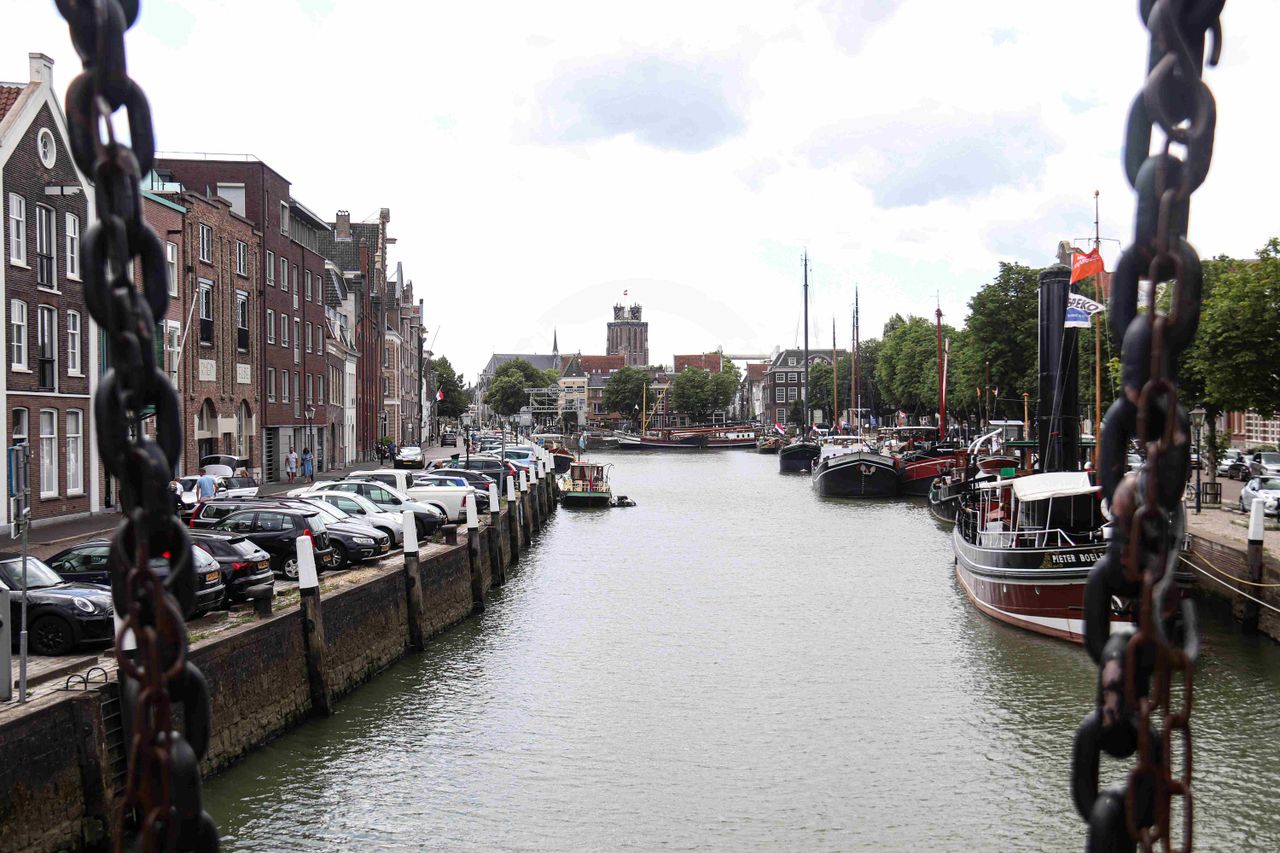 De binnenstad van Dordrecht (foto: RTV Dordrecht)