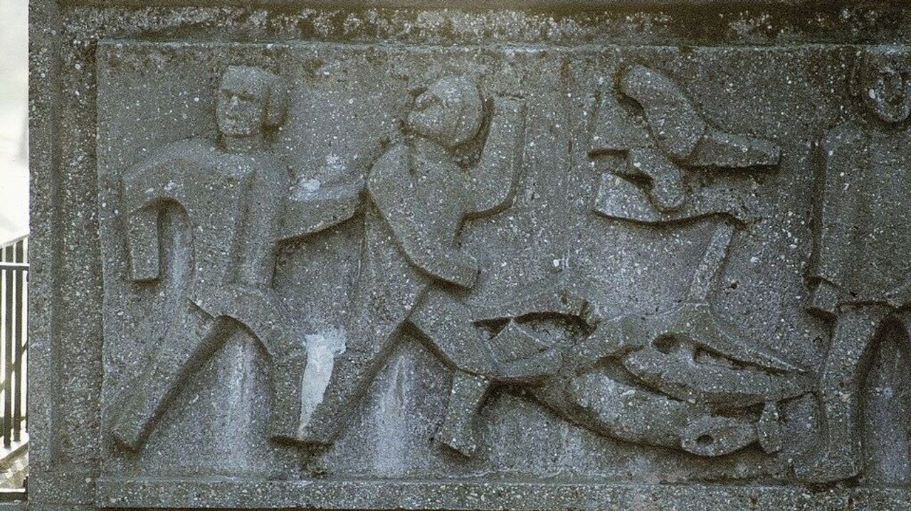 Het oorlogsmonument in Drimmelen.