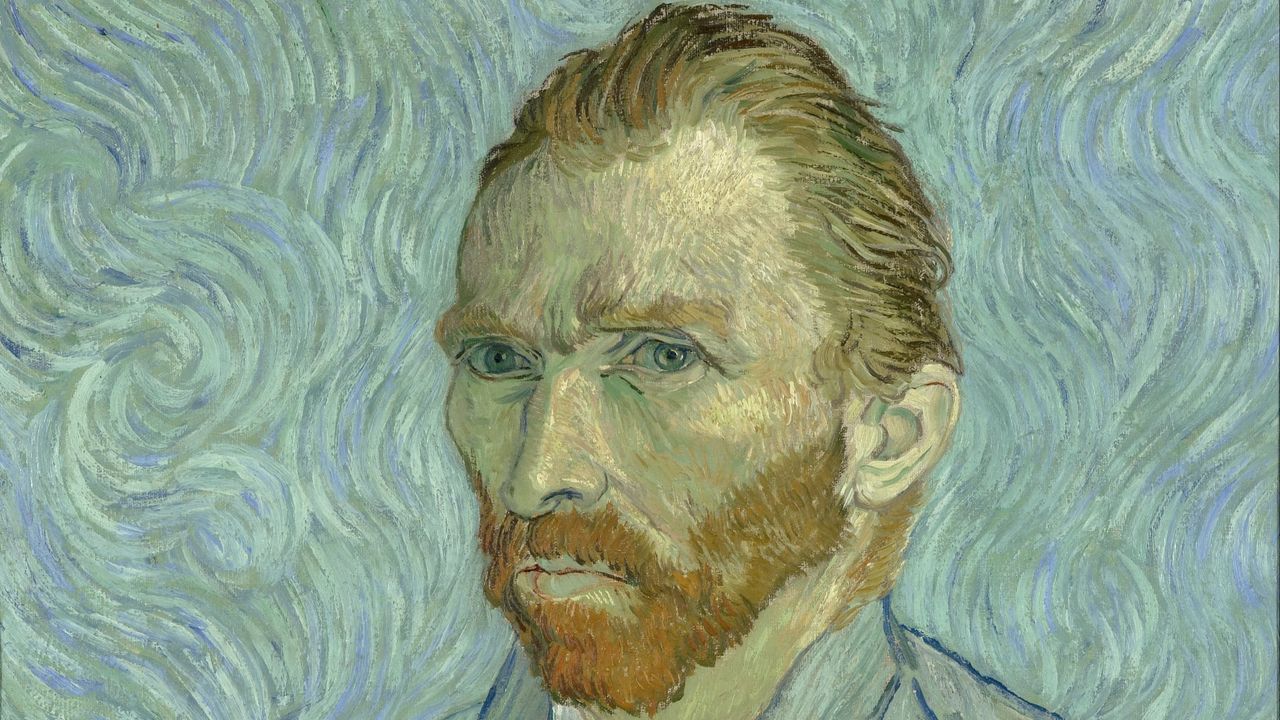 Kunstenaar Vincent van Gogh, geboren in Zundert, op een zelfportret (foto:  Wikipedia).