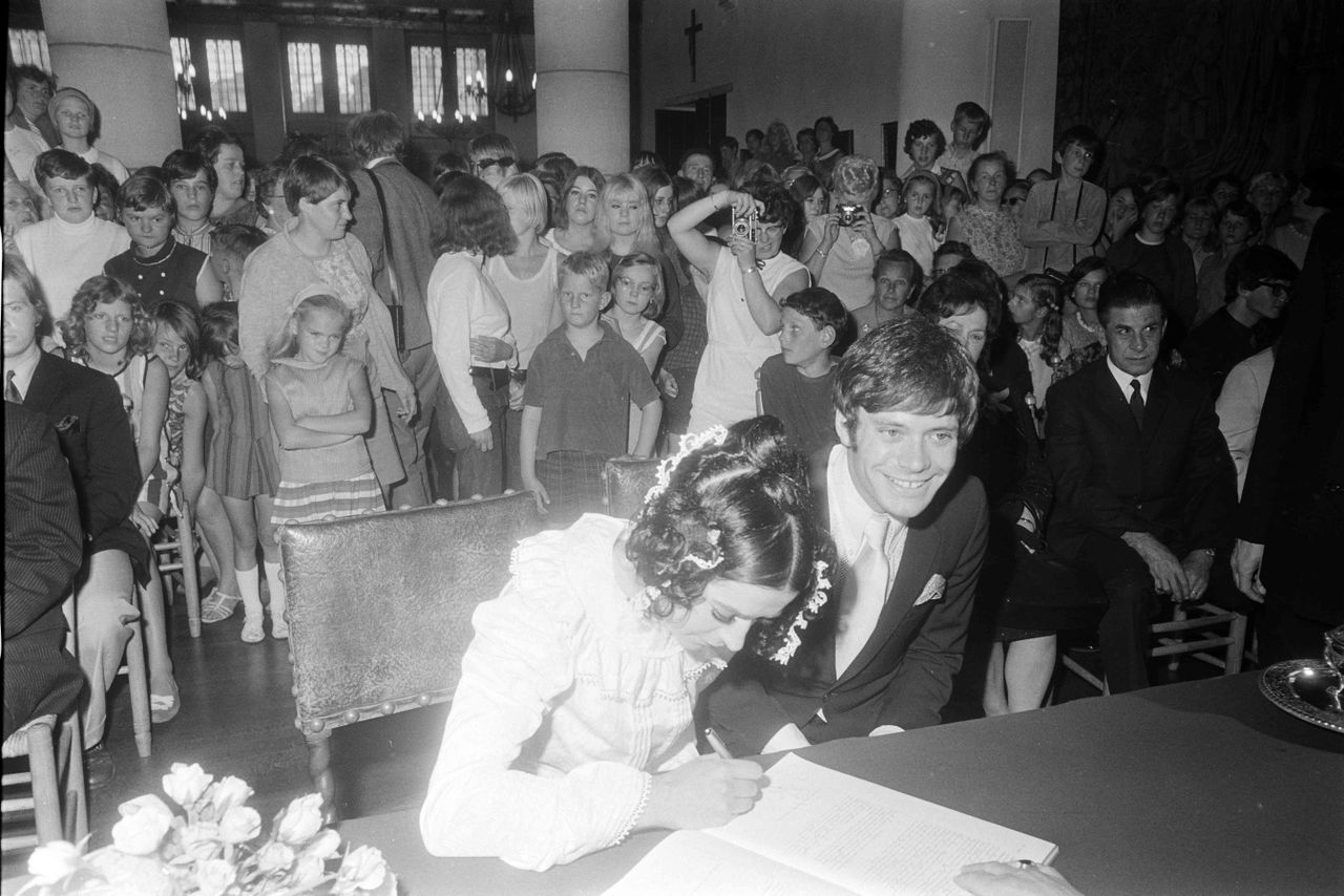 Rob de Nijs en Elly Hesseling (foto: ANP)