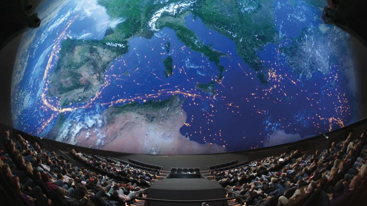 De filmzaal van Museon-Omniversum (foto: Museon-Omniversum). 