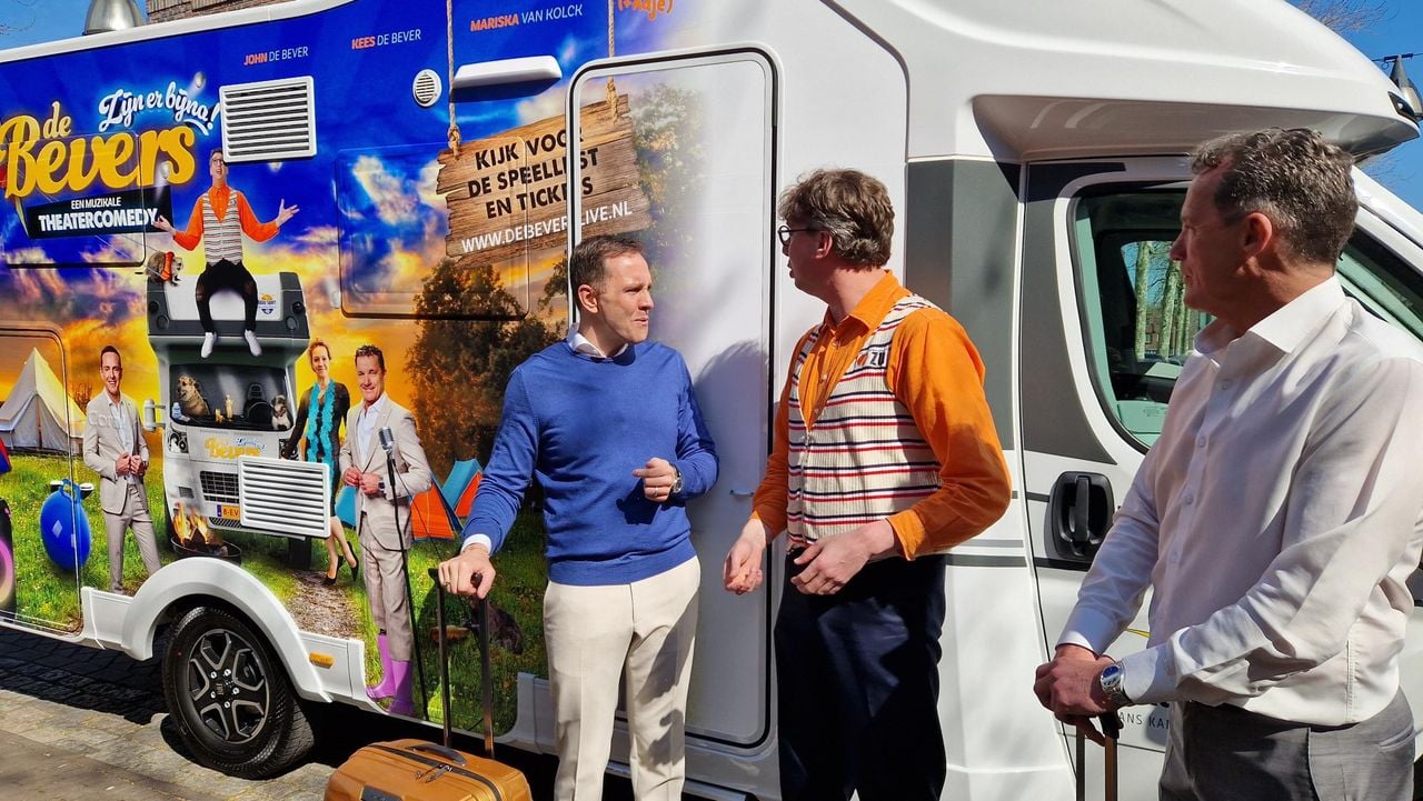 De Bevercamper gaat ook mee tijdens de theatertour (foto: Tom Berkers).