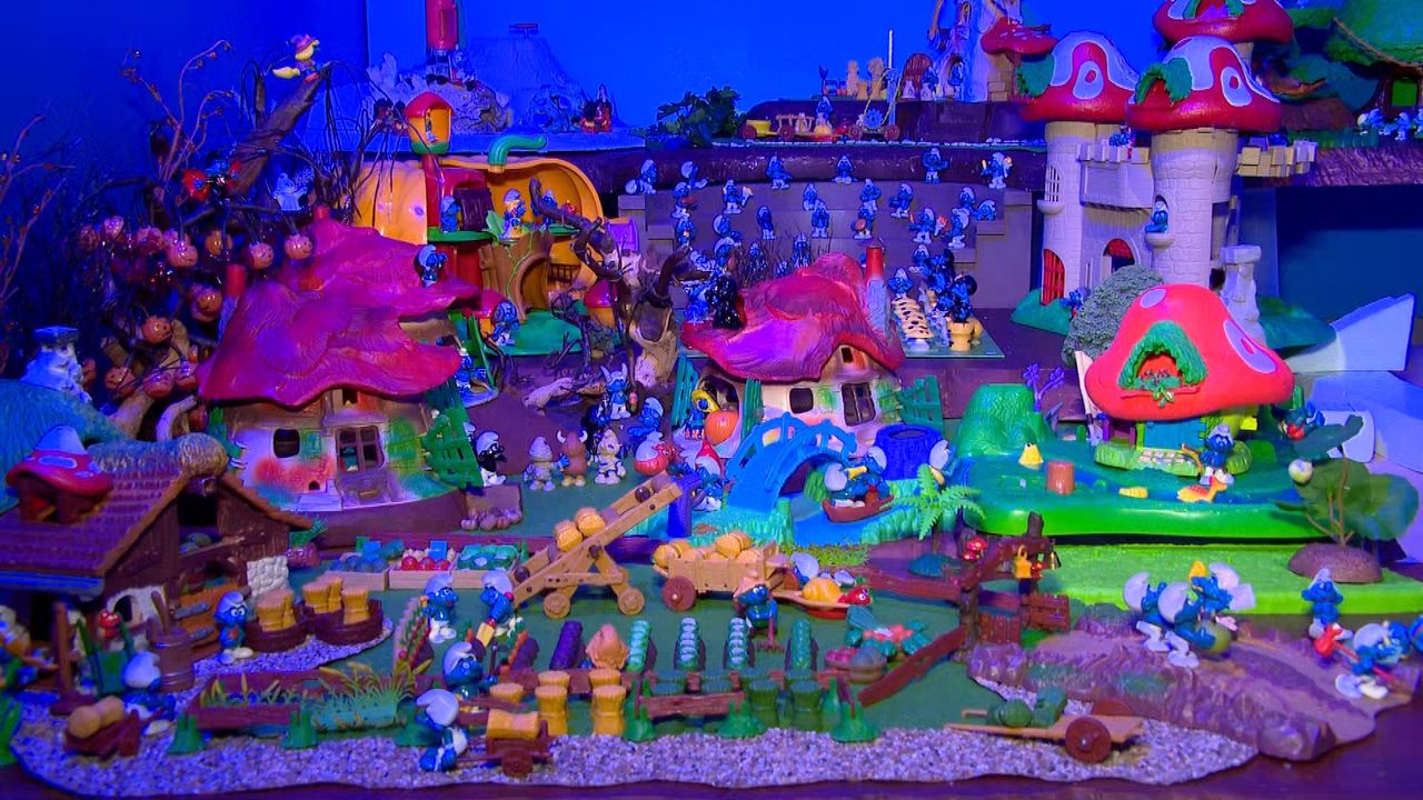 Een klein deel van het dorp (foto: Omroep Brabant).