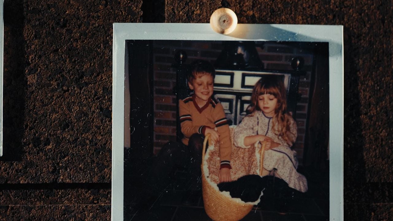 Albert en José als kleine kinderen, Albert had een goede band met zijn zusje (foto: TOXIC).