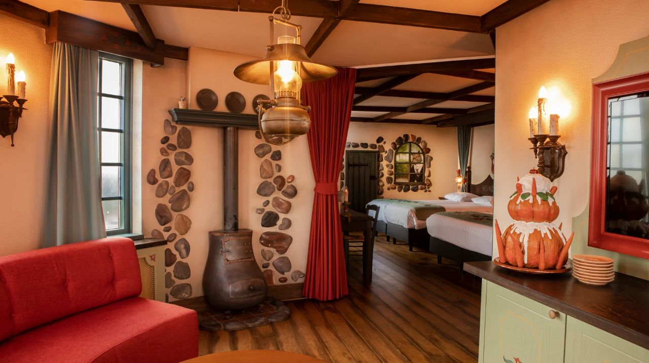 De wat duurdere zeven-geitjeskamer (foto: Efteling).