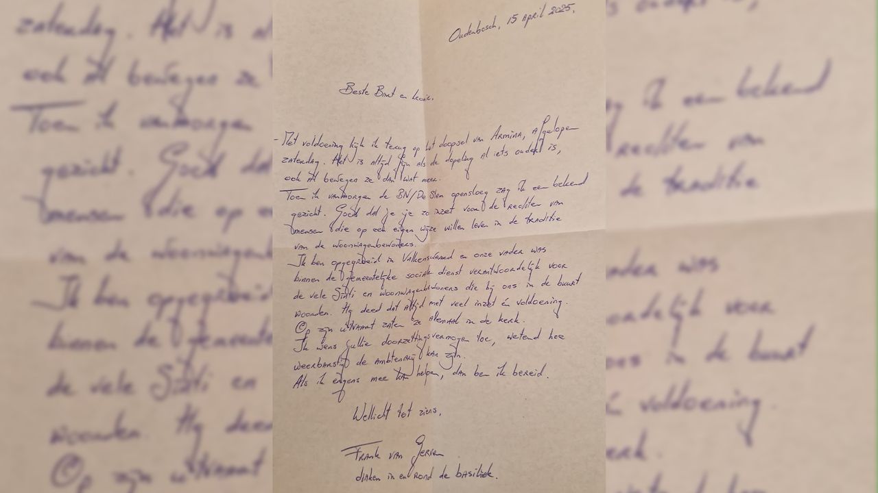 De brief (bron: @SchoutenLegal op X.com)