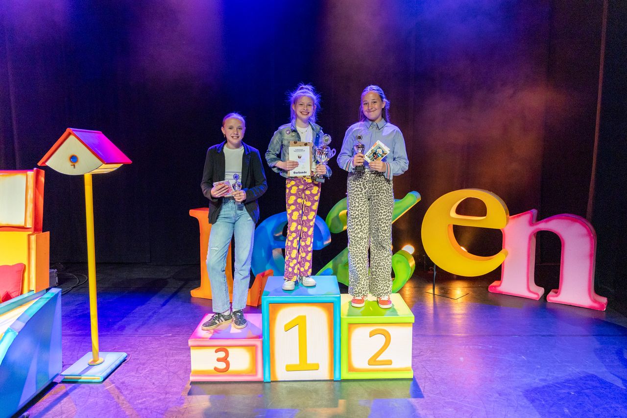 Winnaars Lein, Manou en Lynn (foto: Cubiss).