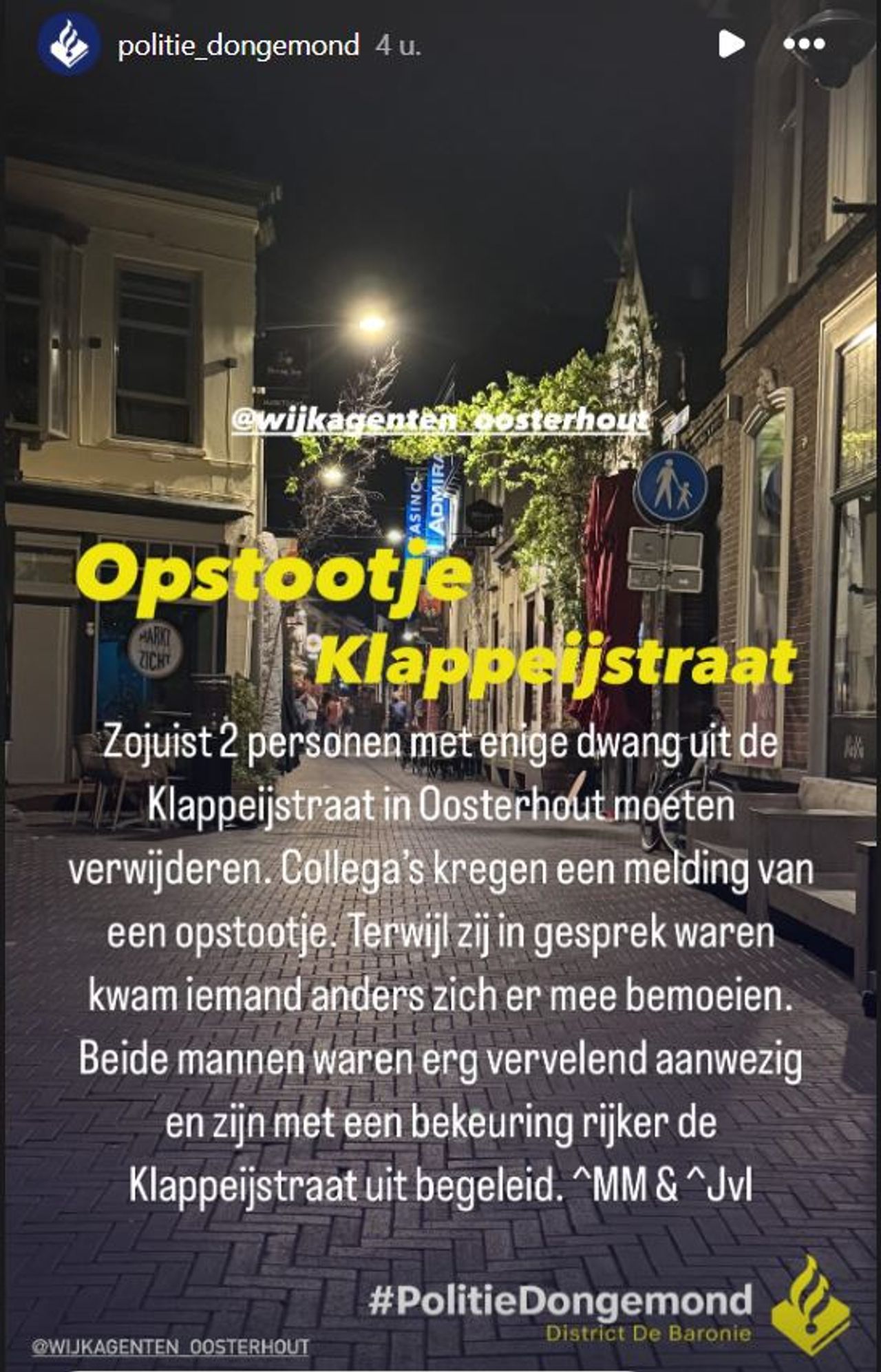 Foto: Instagram politie Dongemond.