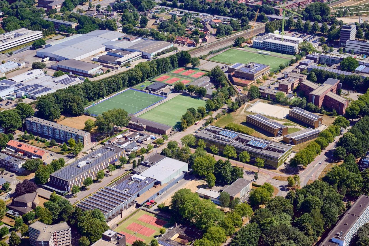 Sportcomplex van Tilburg University Sports Center (foto: Tilburg University Sports Center).
