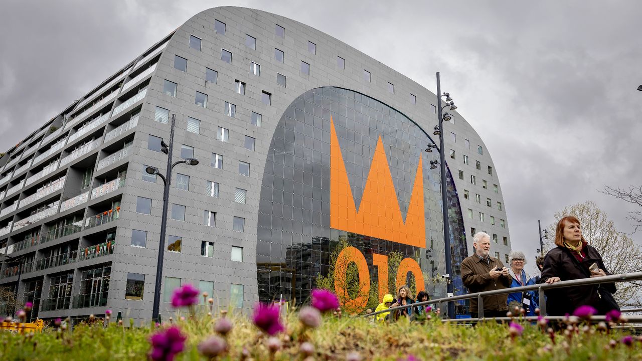 Maas ontwierp de Markthal in Rotterdam (foto: ANP).