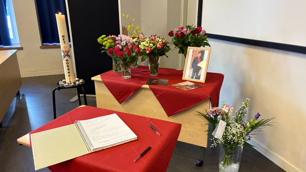 De jongen heeft ook een gedenkhoek op school gekregen (foto: Omroep Brabant).