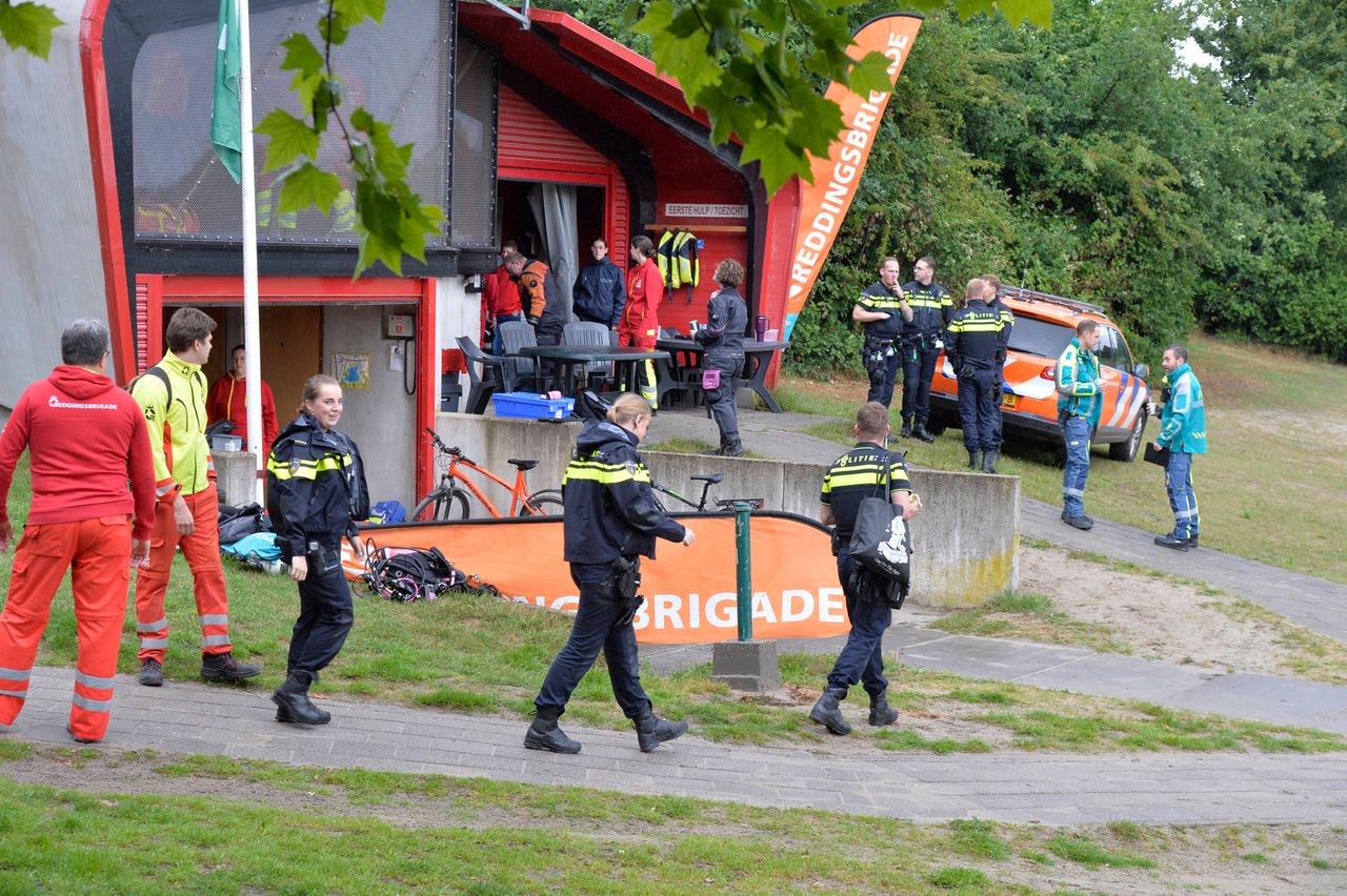 Het is druk bij de oefening (foto: Perry Roovers/Persbureau Heitink).