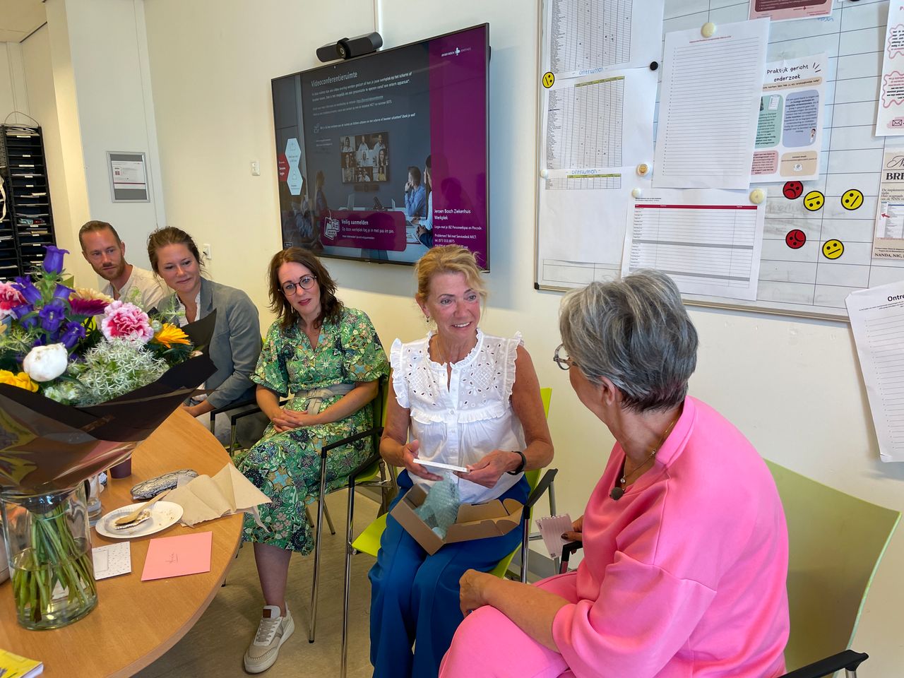 Anneke neemt definitief afscheid. (foto: Omroep Brabant)