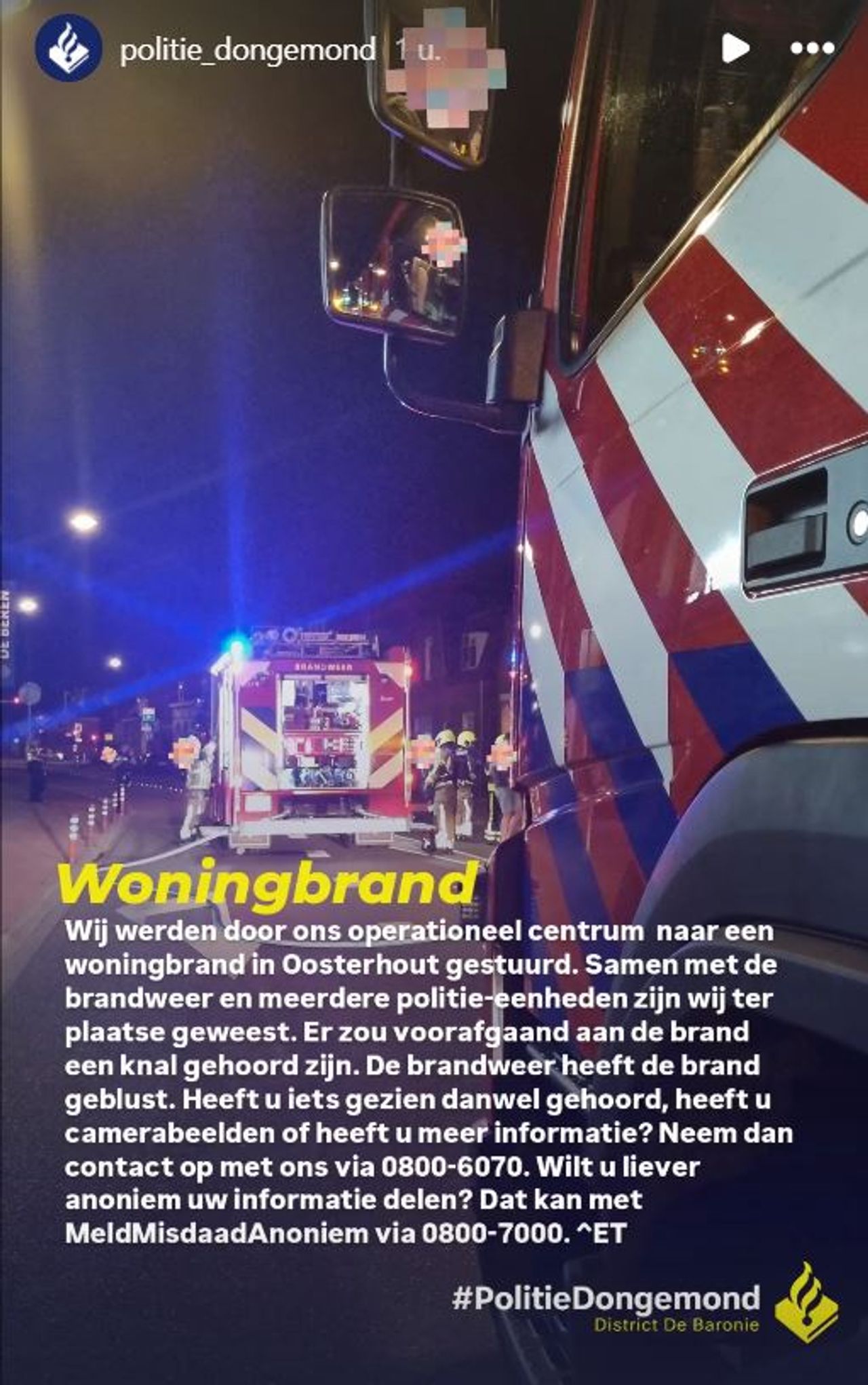 Foto: Instagram politie Dongemond.