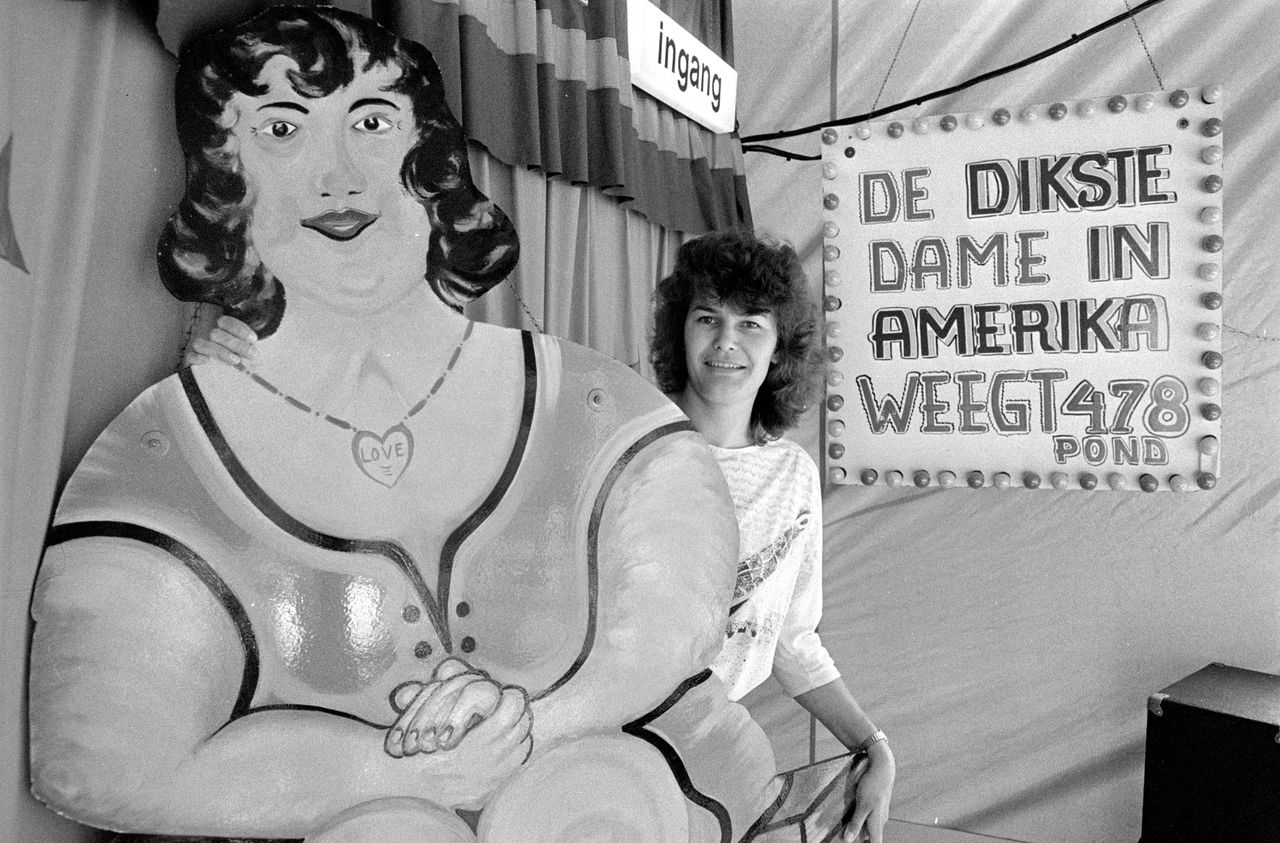 Een onderdeel van Zeldzame Mensen (foto: Persbureau van Eijndhoven, Collectie Regionaal Archief Tilburg).