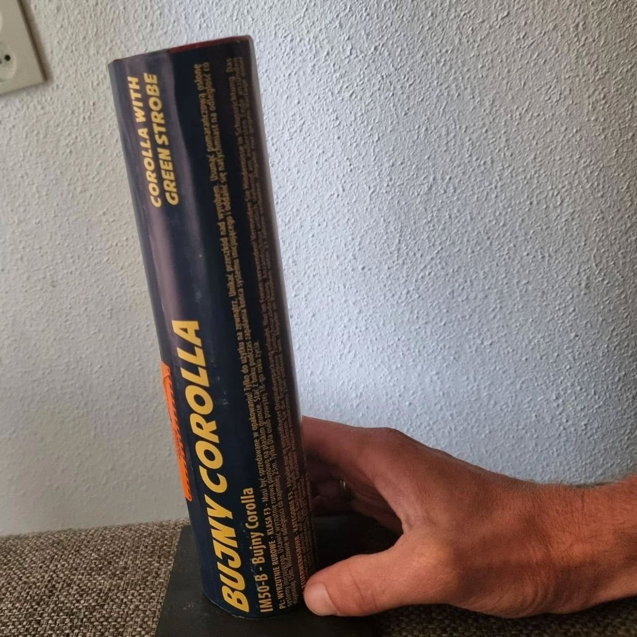 Het vuurwerk (foto: politie).