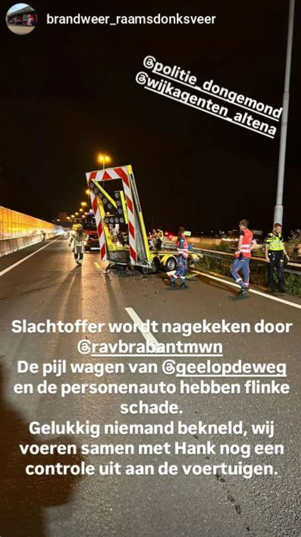 Foto: Instagram brandweer Raamsdonksveer.