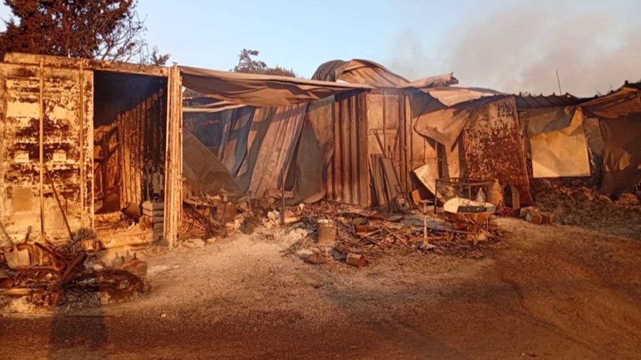 Een van de verblijven (eigen foto).