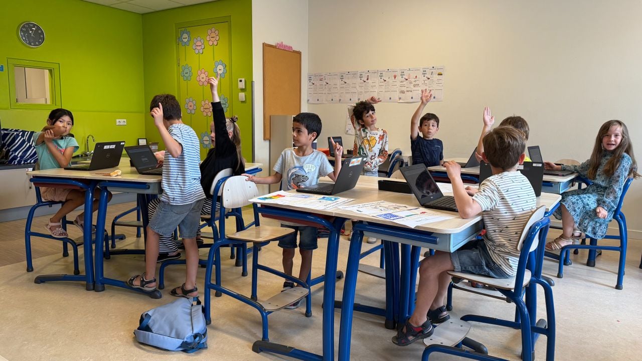 De zomerschool in Waalre (foto: Jos Verkuijlen)
