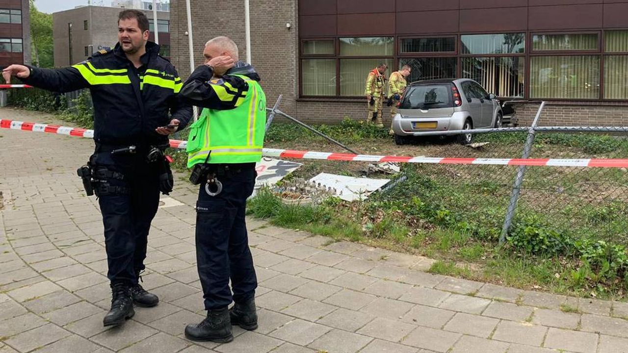 Ravage na het ongeluk door spin