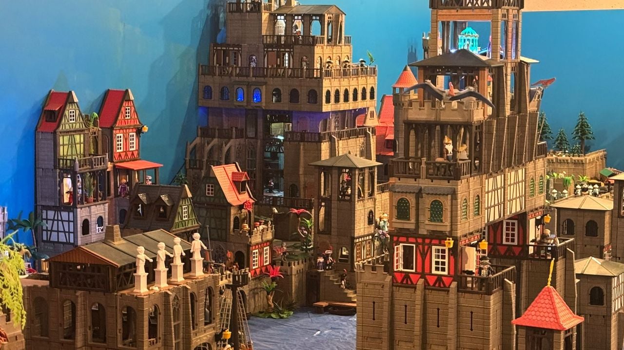 Een van de vele bouwwerken in het Happy Station (privéfoto).