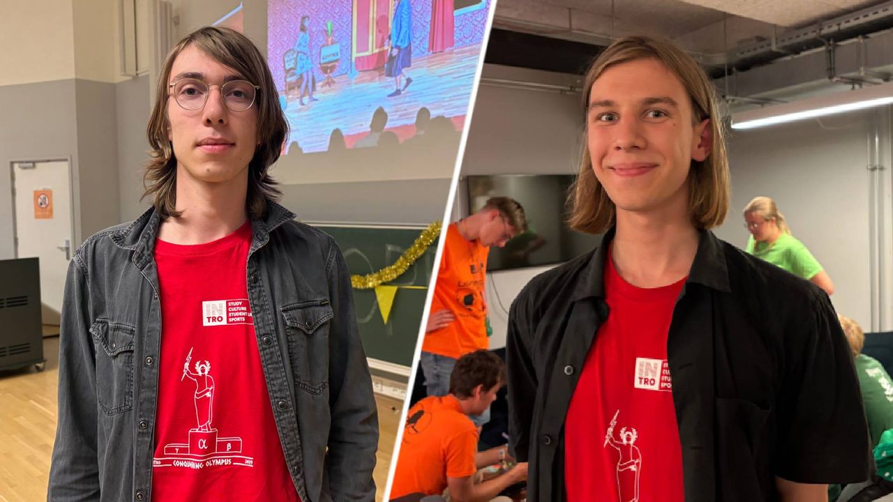 Tim (links) en Ivan leren liever op een rustigere manier nieuwe mensen kennen (foto: Omroep Brabant).