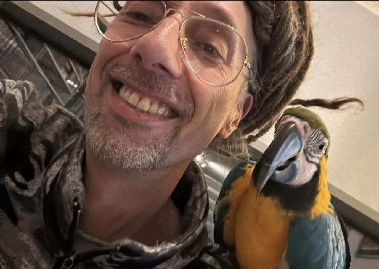 Chris Mallens met Oro (foto: privécollectie).