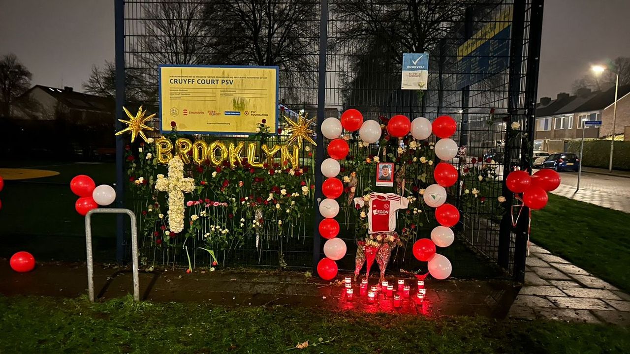 De gedenkplek voor Brooklyn (foto: privéarchief).