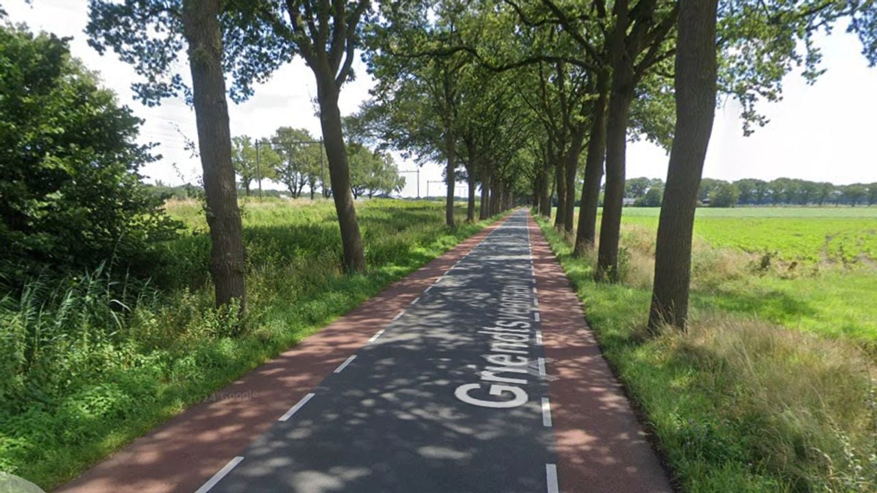Op de Griendtveenseweg mag je 60 kilometer per uur. (Foto: Google Maps)