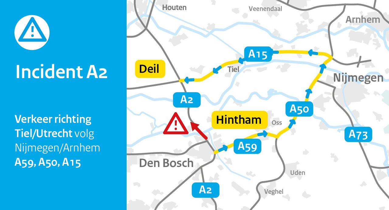 Afbeelding: X/Rijkswaterstaat Verkeersinformatie.