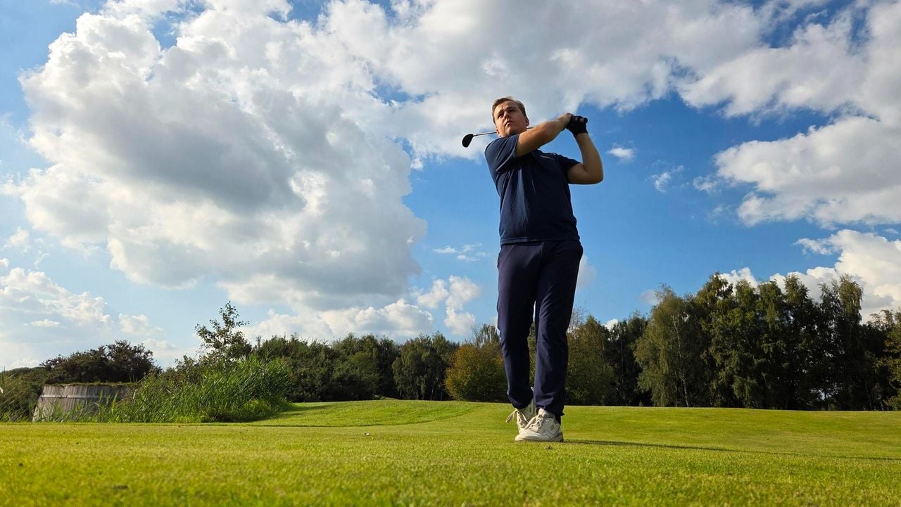 Bram golft sinds vorige zomer (foto: Noël van Hooft).