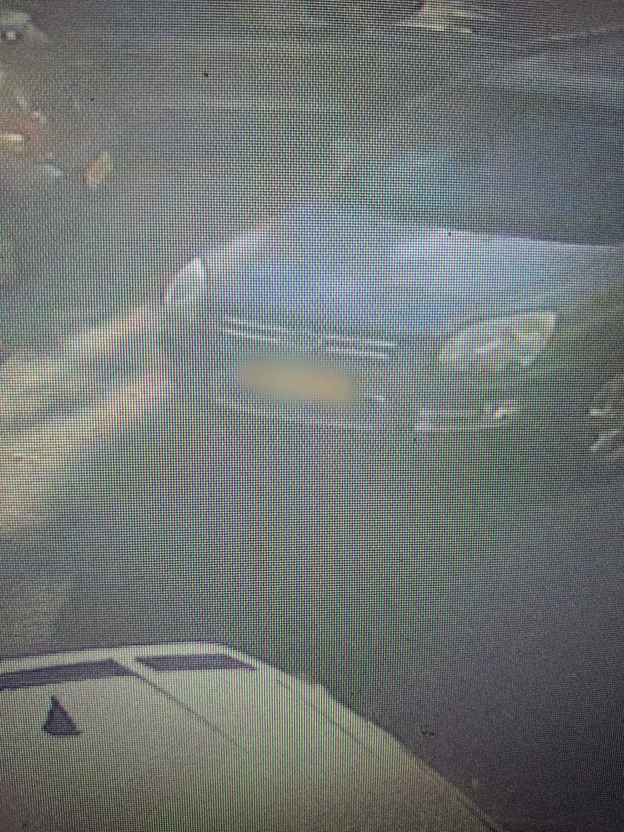 De auto die er vandoor ging