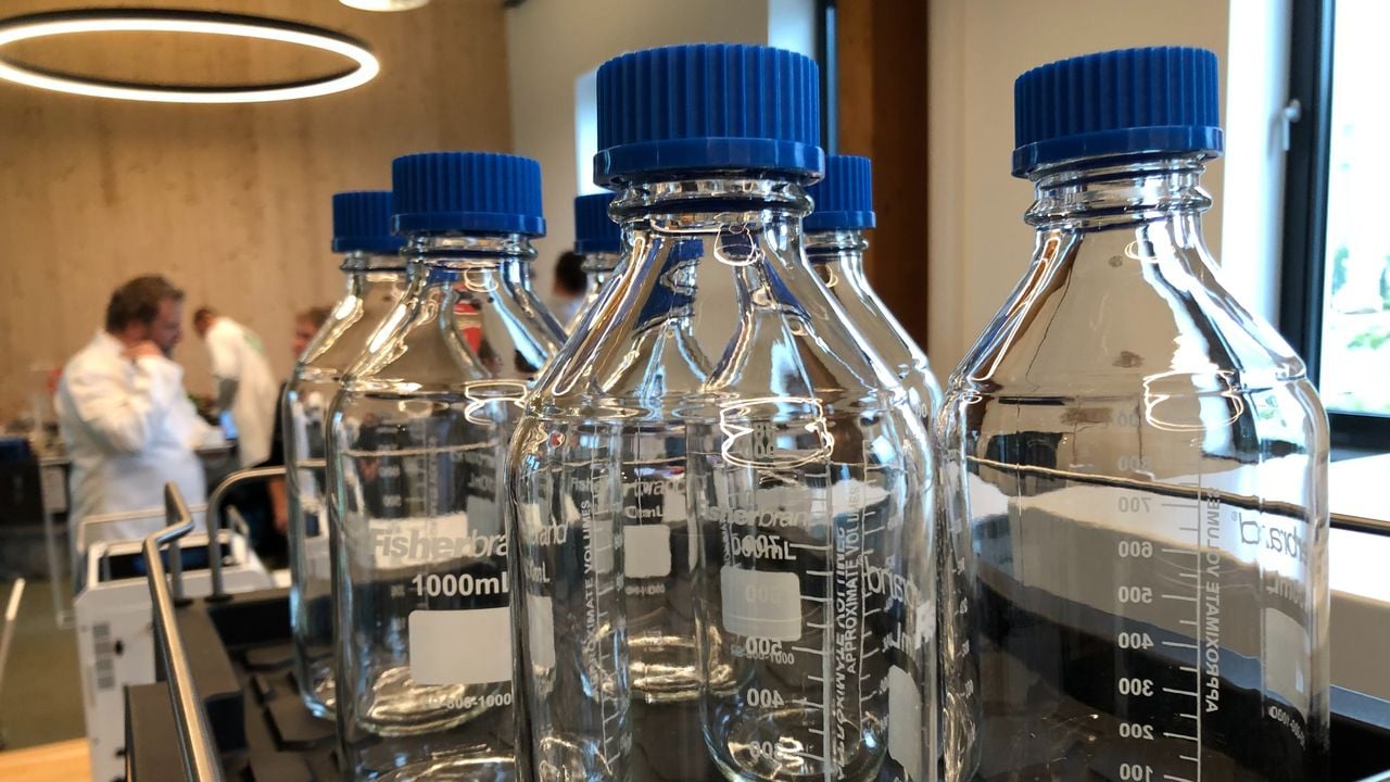 Kijkje in het lab van Rootz (foto; Willem-Jan Joachems) 