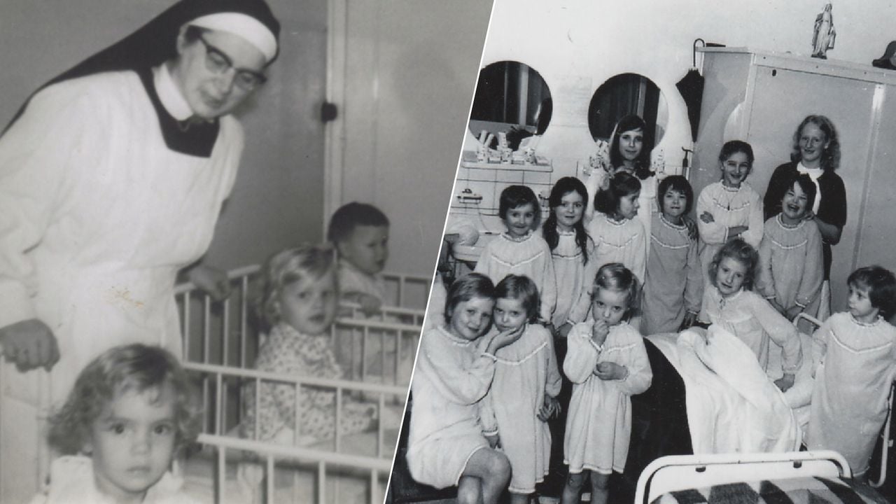 De zusters vingen kinderen op van wie de moeders niet meer voor hen konden zorgen (foto: Oisterwijk in Beeld).