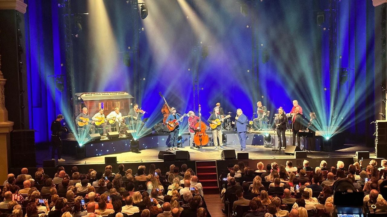 Wagner "kijkt door die mooie blauwe ogen" de zaal in (Foto: Omroep Brabant.)