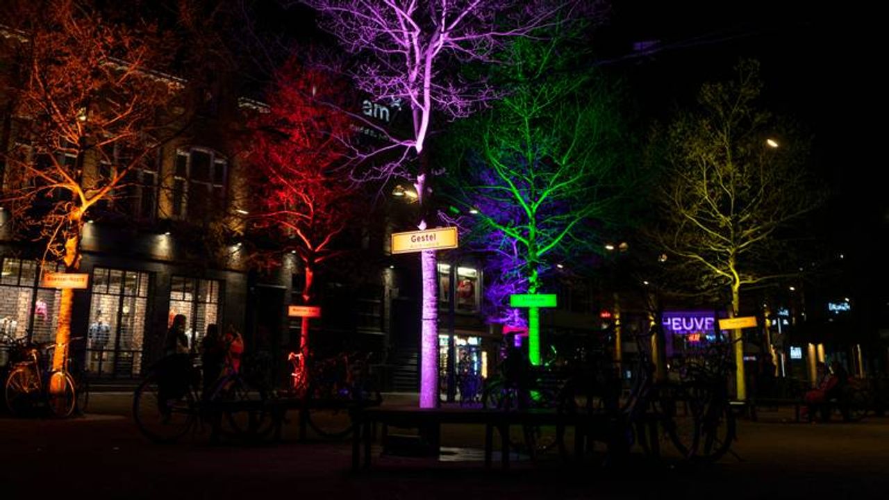 De bomenactie in Eindhoven werd ook in Tilburg uitgevoerd tijdens de TOP-week (Foto: Fama Volat.)