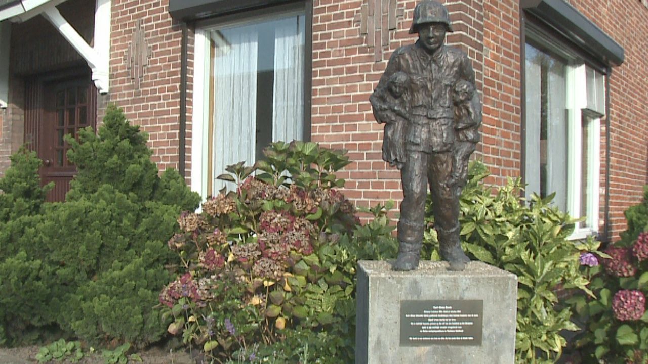 Beeld Duitse soldaat Karl-Heinz (foto: archief) 