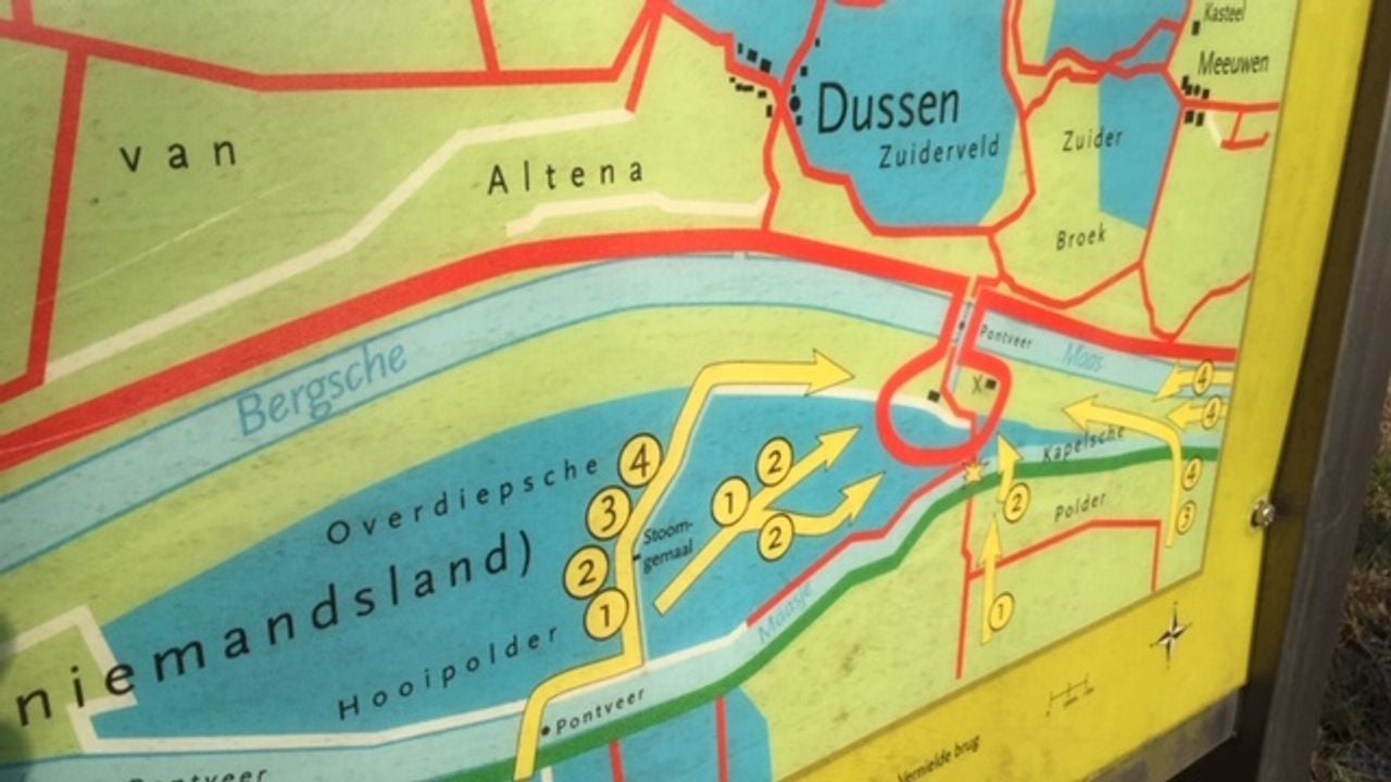 Informatiebord bij Kapelsche Veer (foto's: Willem-Jan Joachems)