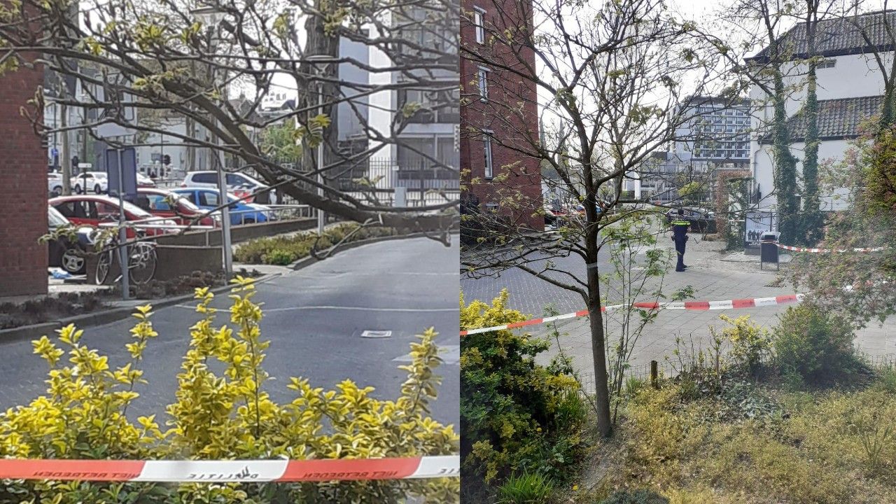 De omgeving is afgezet. (Foto: Tamara Langeslag)