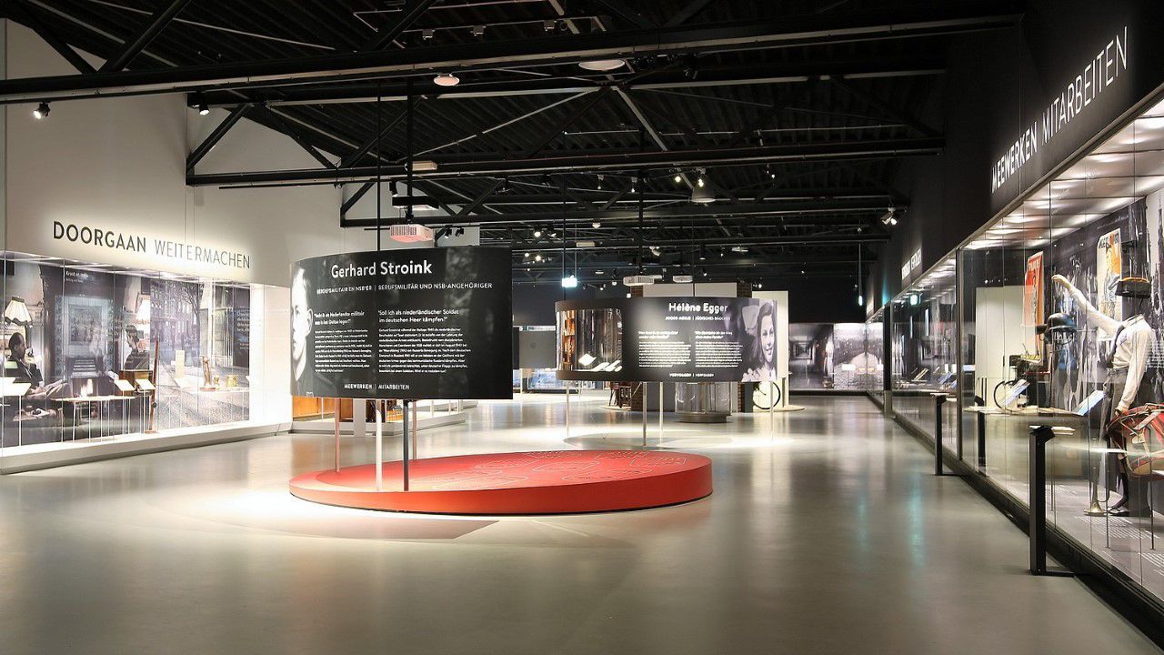 Ruimte voor de bezoekers en de anderhalve meter maatregel. (Foto: Jacques Hendrix)